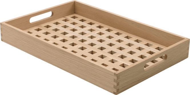 Hovedbilde Fionia Tray 48x32 Oak/ Fritz Hansen