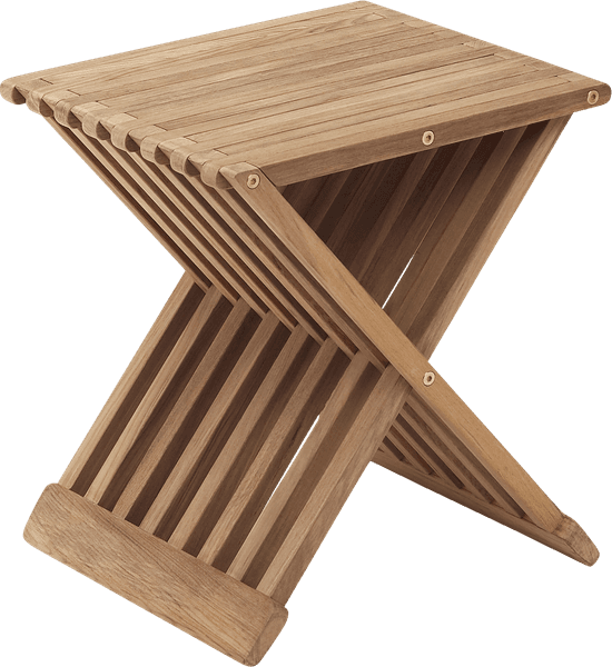 Bilde av Fionia Stool Skammel Teak/ Fritz Hansen