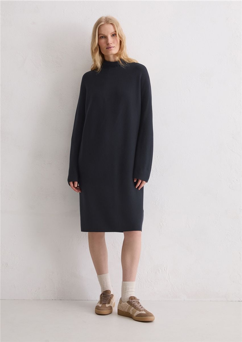 Heavy Knit Dress Deep Night Blue/ Marc O`Polo