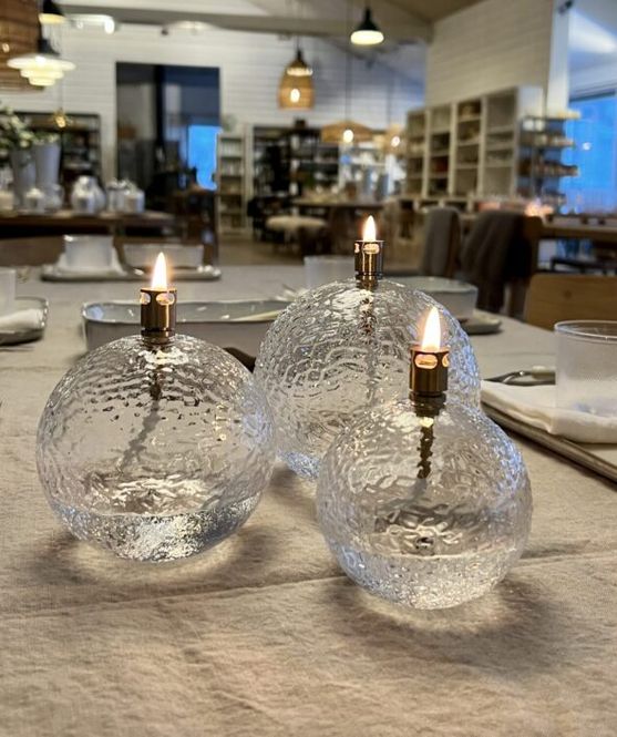 Hovedbilde Peri Living Oljelampe Round Hammered-Brass/ Peri ...