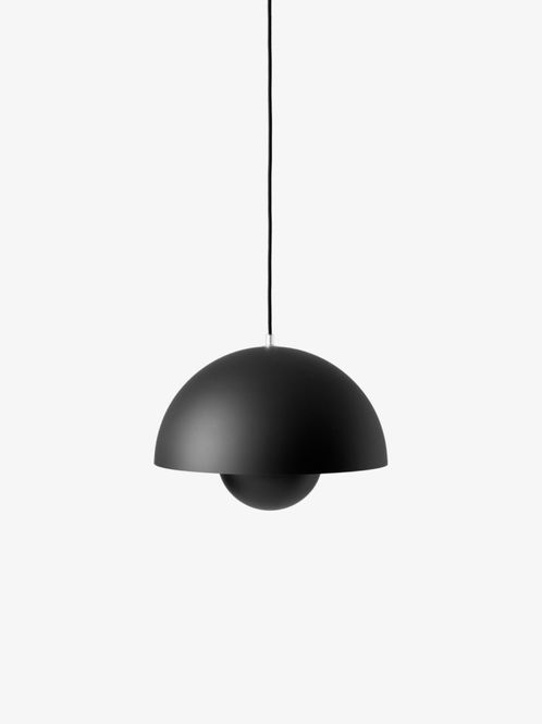 Hovedbilde Flowerpot Pendant VP7 Matt Black/ &tradition