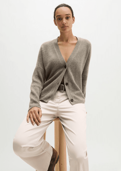 Hovedbilde Marc O`Polo Cardigan oversize - Stone Taupe ...