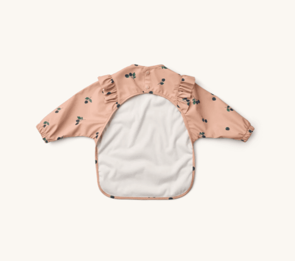 Hovedbilde Merle Ruffle Cape Bib Berry / Pale Tuscany/ ...