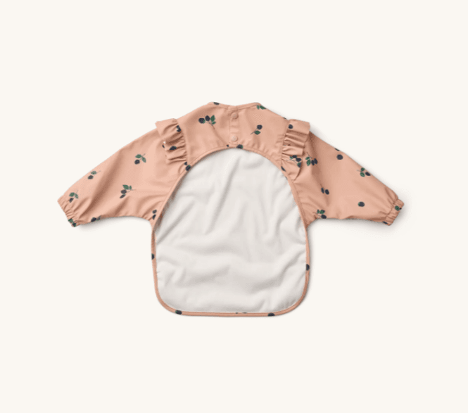 Hovedbilde Merle Ruffle Cape Bib Berry / Pale Tuscany/ ...