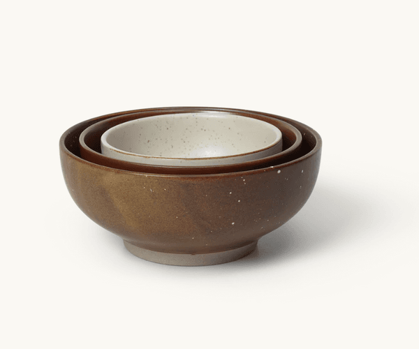 Bilde av Midi Bowls - Set of 3 - Multi/ Ferm Living