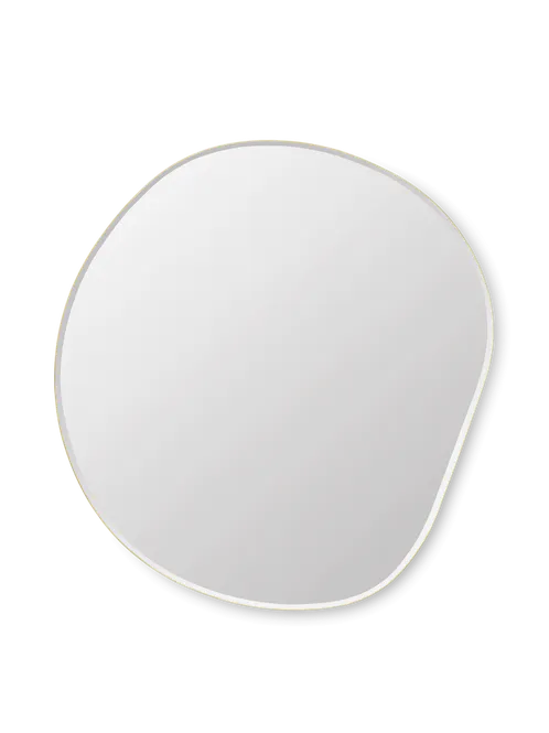Hovedbilde Pond Mirror - XL - Brass/ Ferm Living