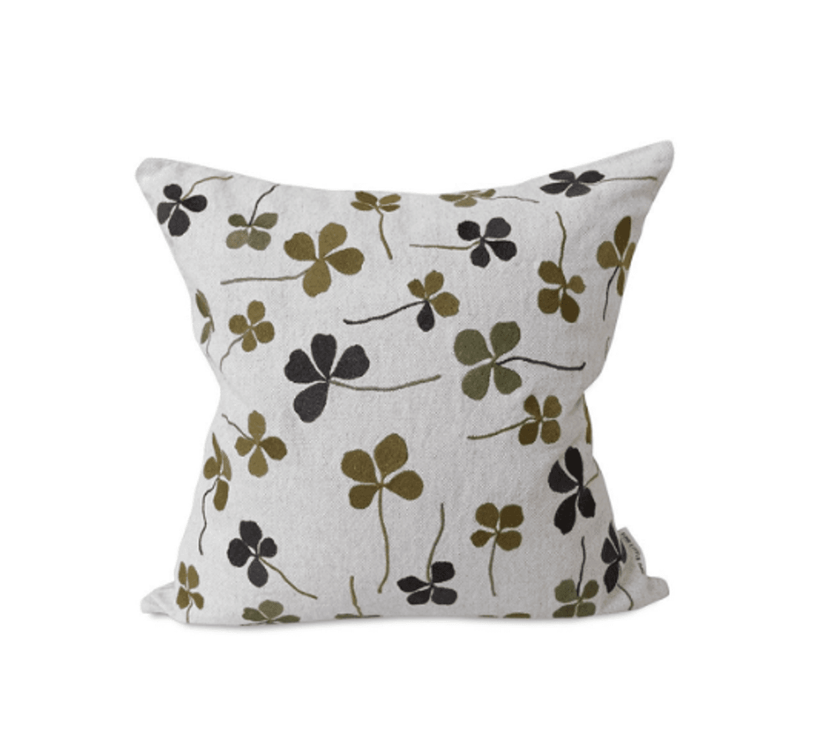 CLOVER EMBROIDERED CUSHION COVER/ Fine Little Day