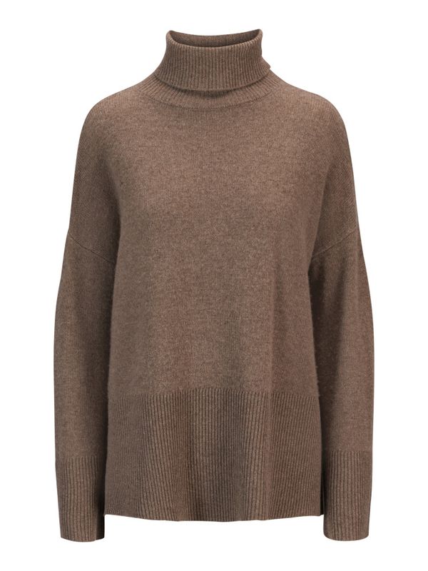 Sam cashmere sweater brown melange/ Ella&il