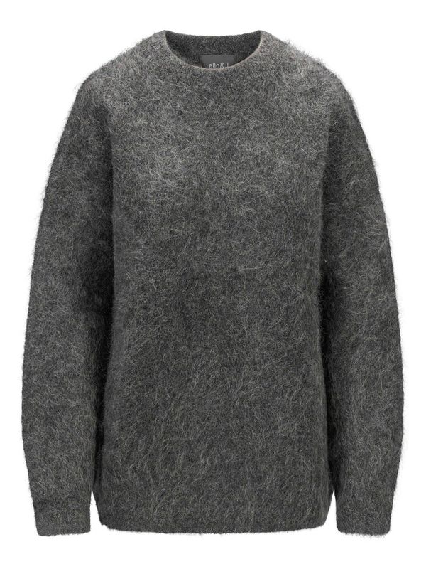 Helli Chunky Sweater Charcoal/ Ella&il