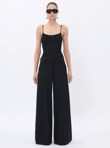 Hovedbilde ALMA BLACK - WOOL TROUSERS