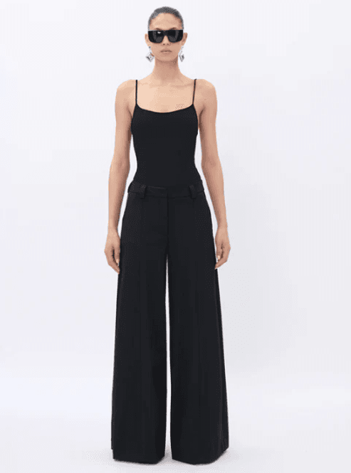 Hovedbilde ALMA BLACK - WOOL TROUSERS