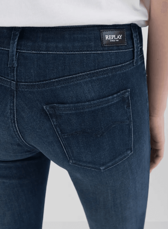 NEW LUZ SKINNY-FIT JEANS DARK BLUE/ Replay