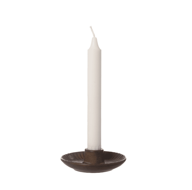 Hovedbilde Ernst Ljusstake d10,5 h3,5 - brun/beige