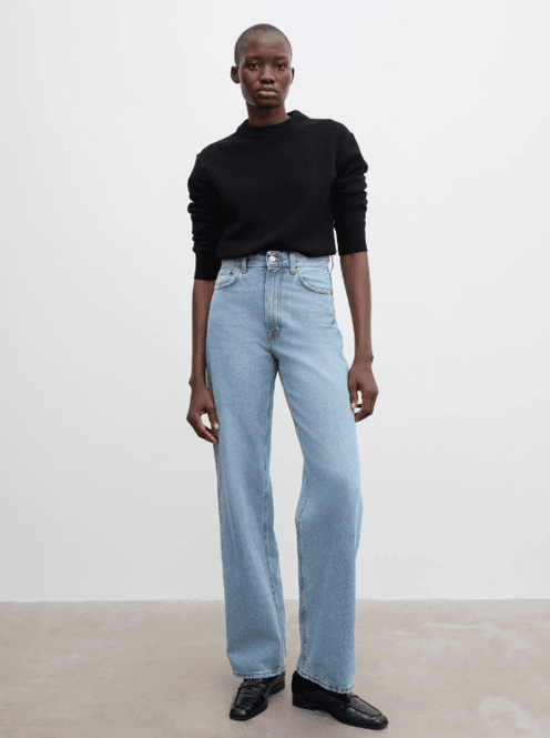 Hovedbilde Wide leg denim Light Blue/ Dagmar