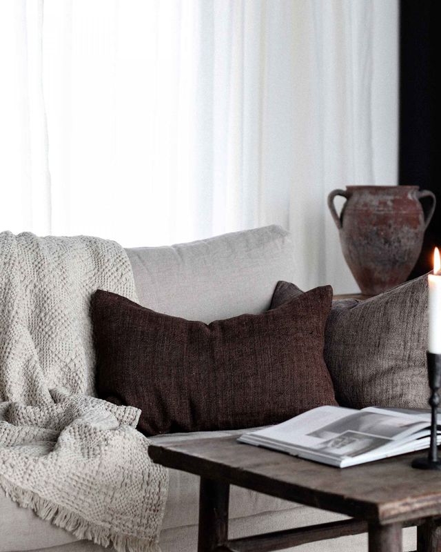 Margaux cushion cover - 40x60 Cinnamon/ Tell Me More