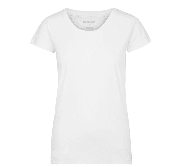 Hovedbilde Women's Bamboo T-Shirt White/ The Product