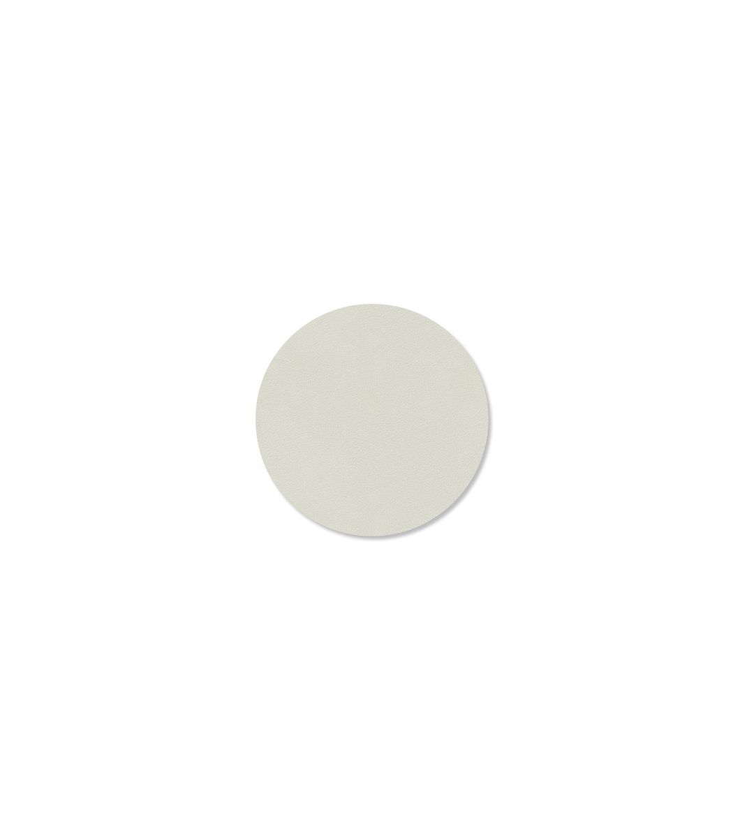Glass Mat Circle Nupo Linen. LIND DNA