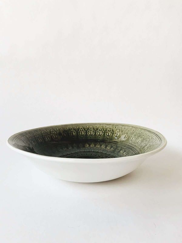 Valborg serveringsbolle d 30 cm grønn/ Trend