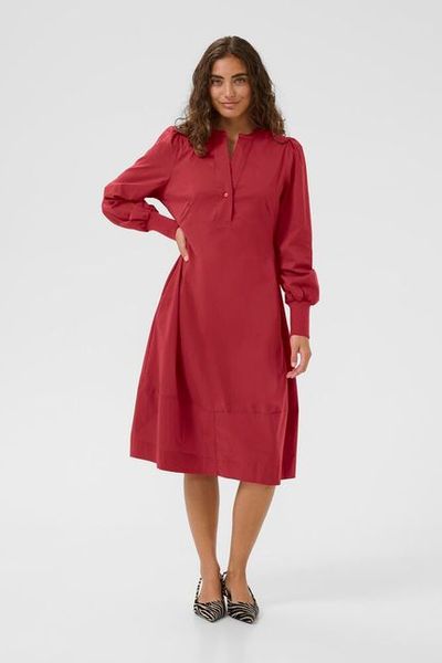 Hovedbilde CUantoinett Rib Dress Chili Pepper - Red - Red/ ...