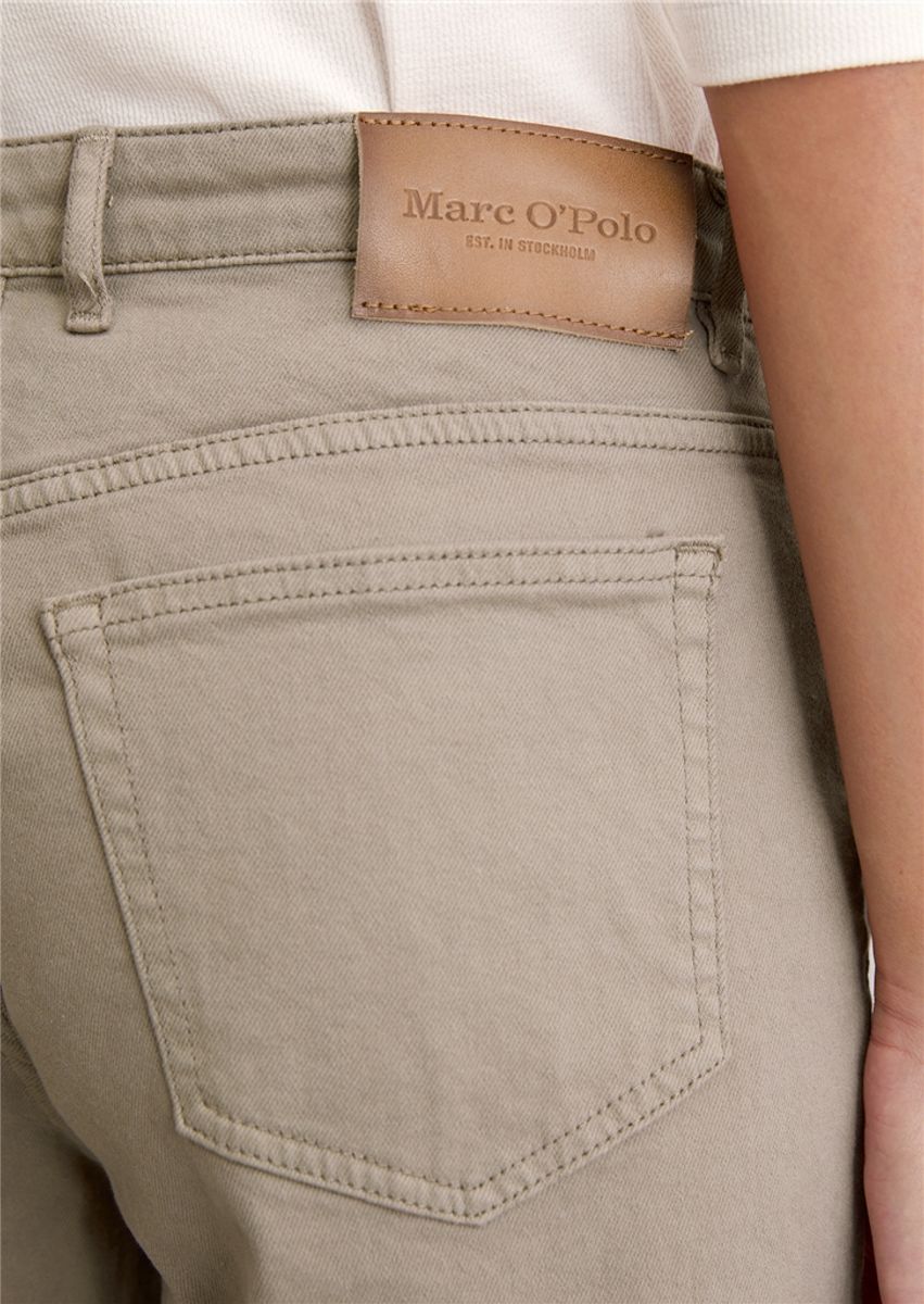 Denim trouser, slim fit, cropped length, high waist,/ Marc O`polo