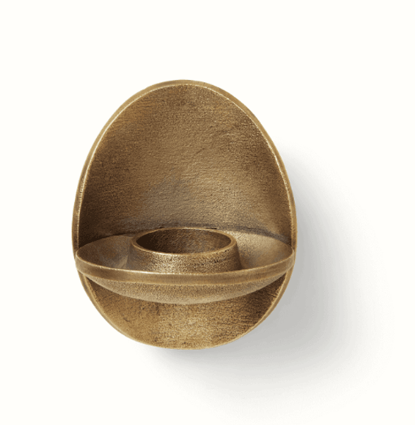 Hovedbilde Agapé Wall Tealight Holder - Brass finish/ ferm ...