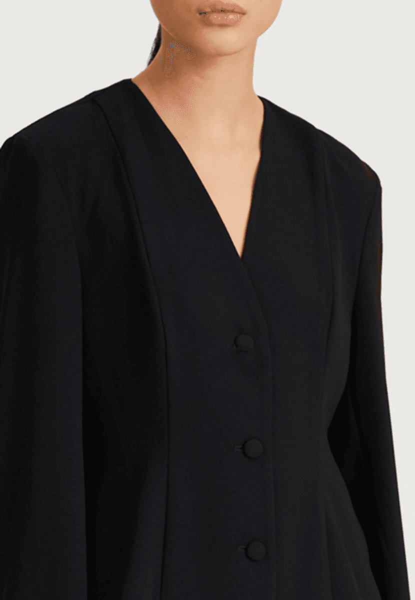 BRIAR BLOUSE - BLACK/ Stylein
