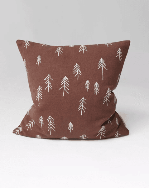 Bilde av TALL BRODERAT KUDDFODRAL, TERRACOTTA/ Fine Little ...