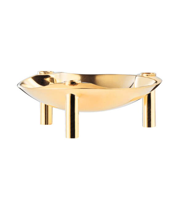 Hovedbilde Bowl Brass/ Stoff Nagel