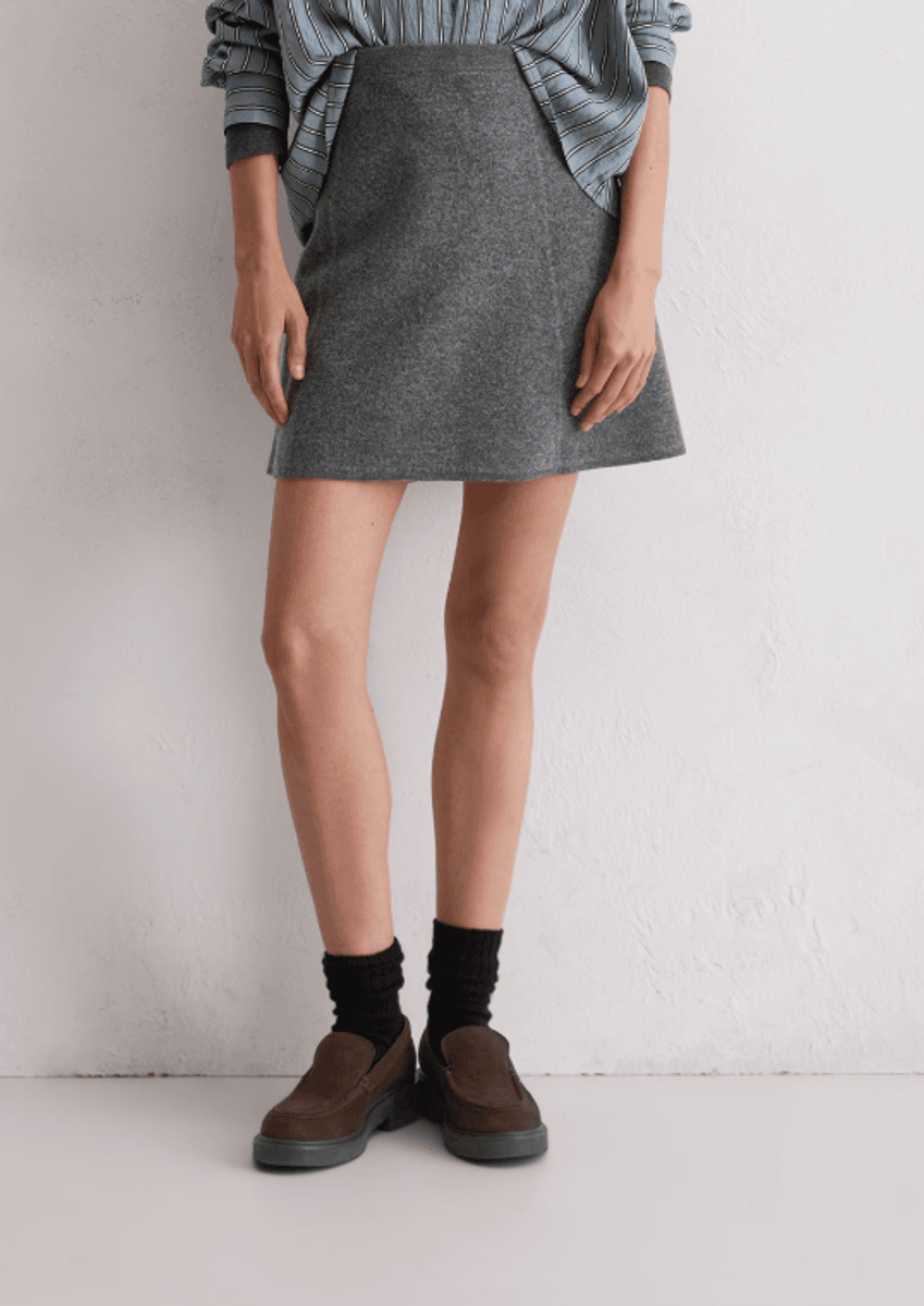 Mini skirt boiled wool/ Marc O`polo