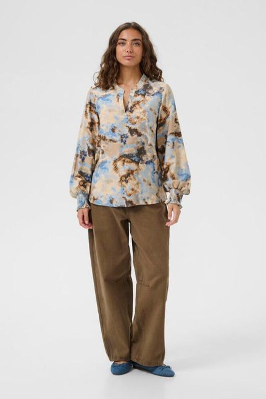 CUhizzy Greece LS Blouse/ Culture