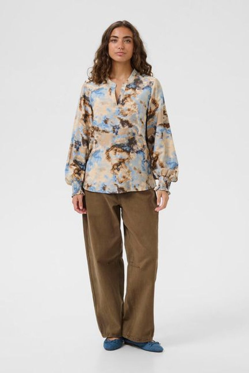 CUhizzy Greece LS Blouse/ Culture