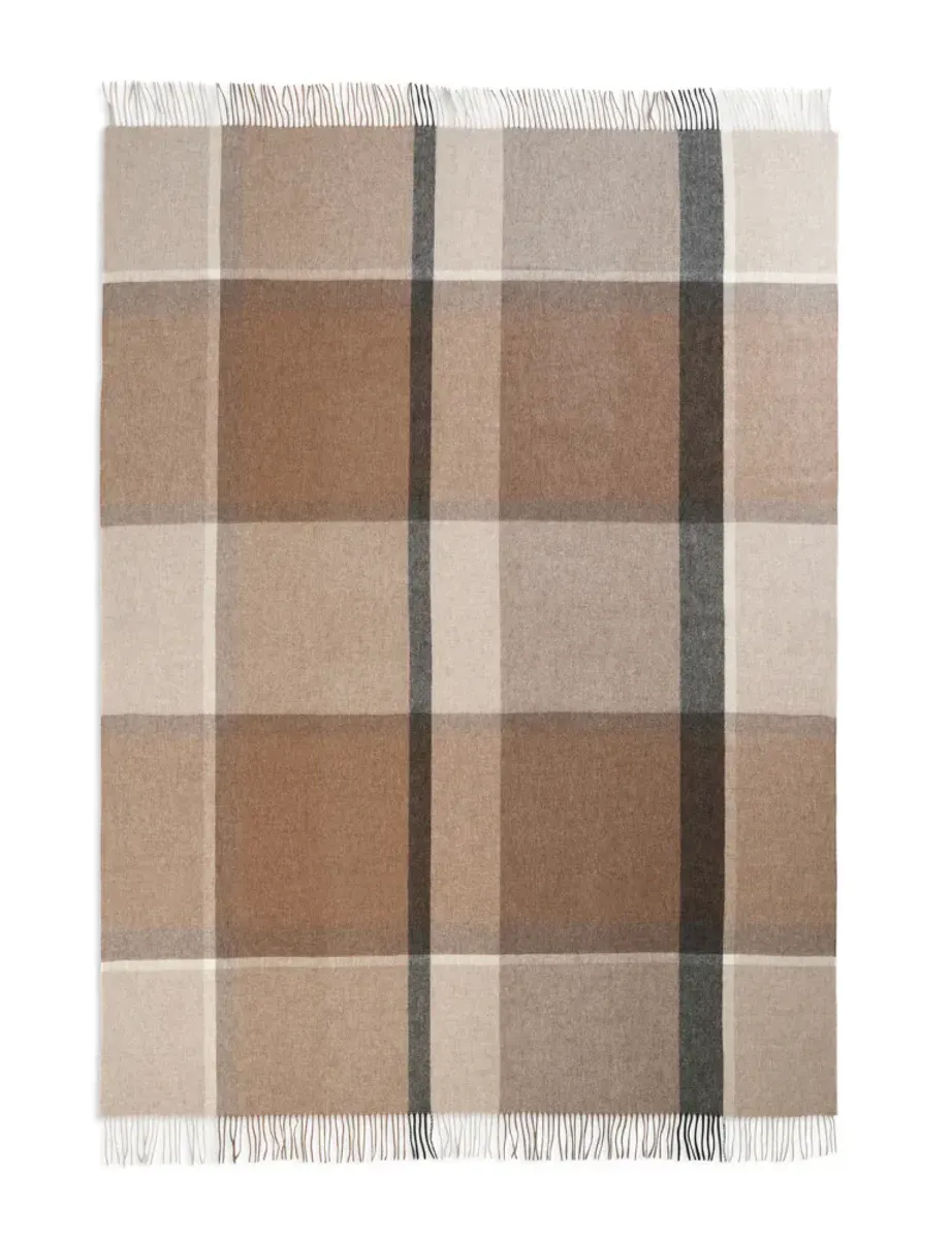 Manhattan throw, Pledd, Beige/ Elvang