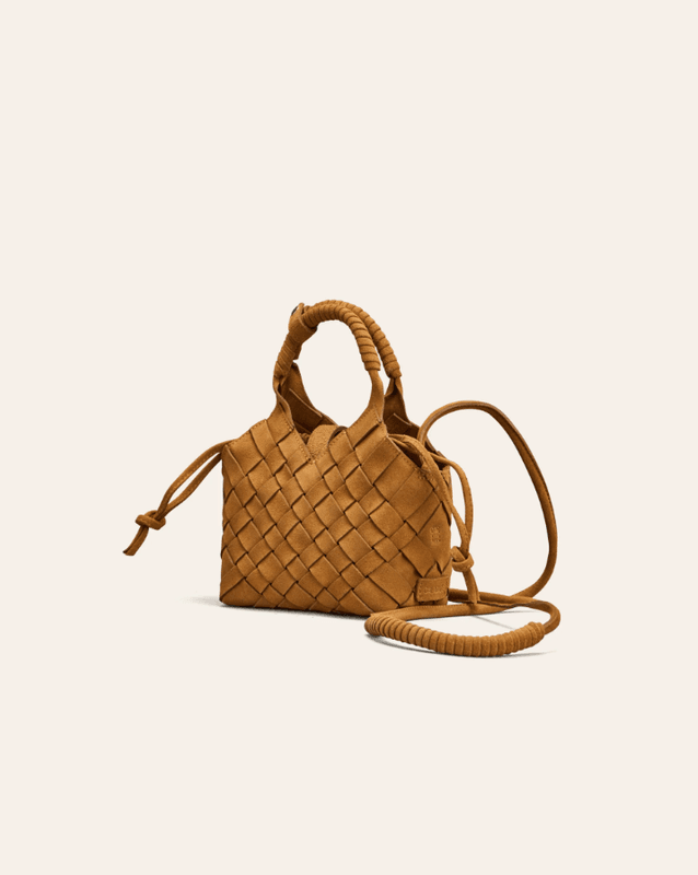 Cala Jade MISU MINI Crossbody bag - Camel Nubuck