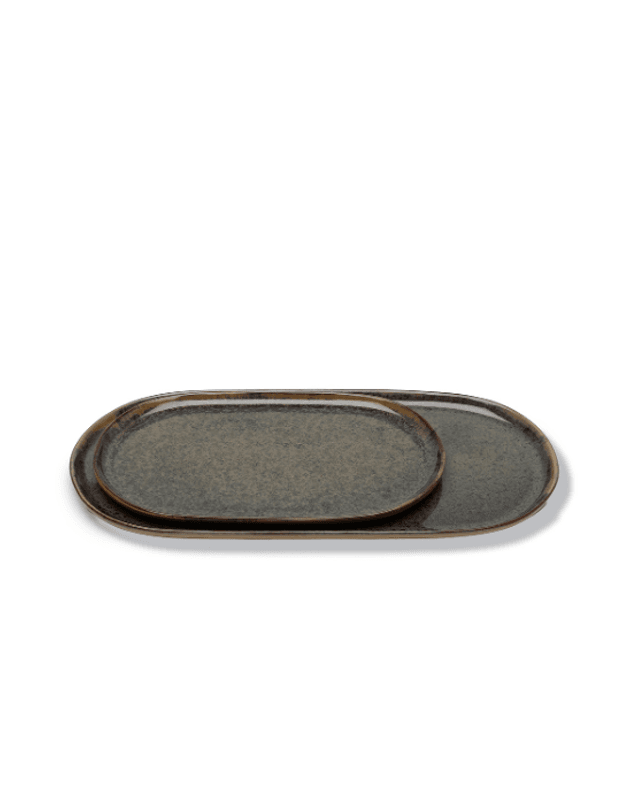 Tapas Plate S Indi Grey Surface/ Serax