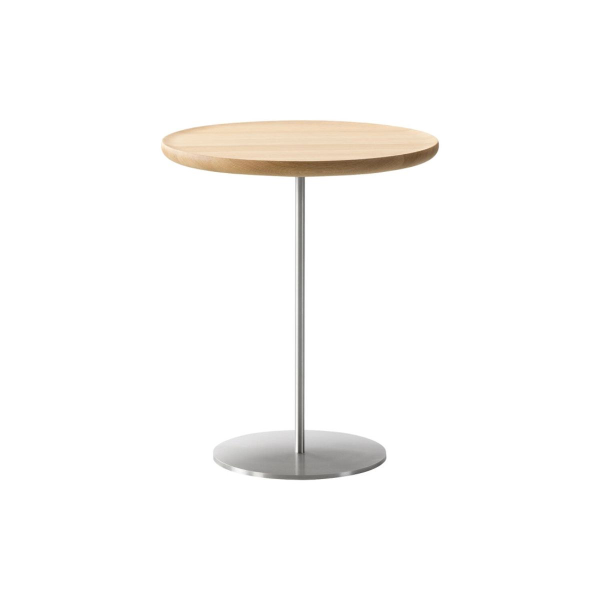 Pal Table sidebord eik lys olje, børstet rustfritt stål Frederic