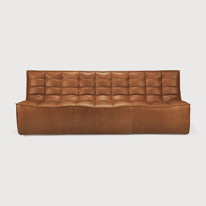 Hovedbilde N701 modulsofa old saddle 3 seter Ethnicraft