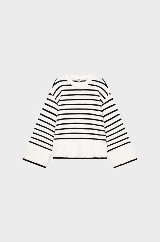 Adoni Knitted Sweater Black Stripe/ Twist&Tango