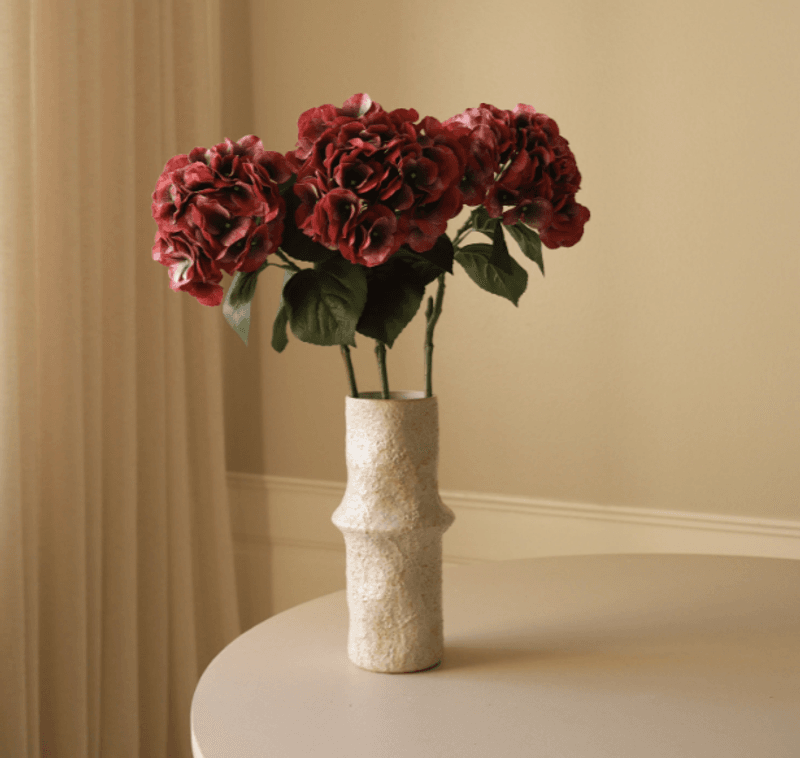 Burgundy Hydrangea Flower/ Botanè