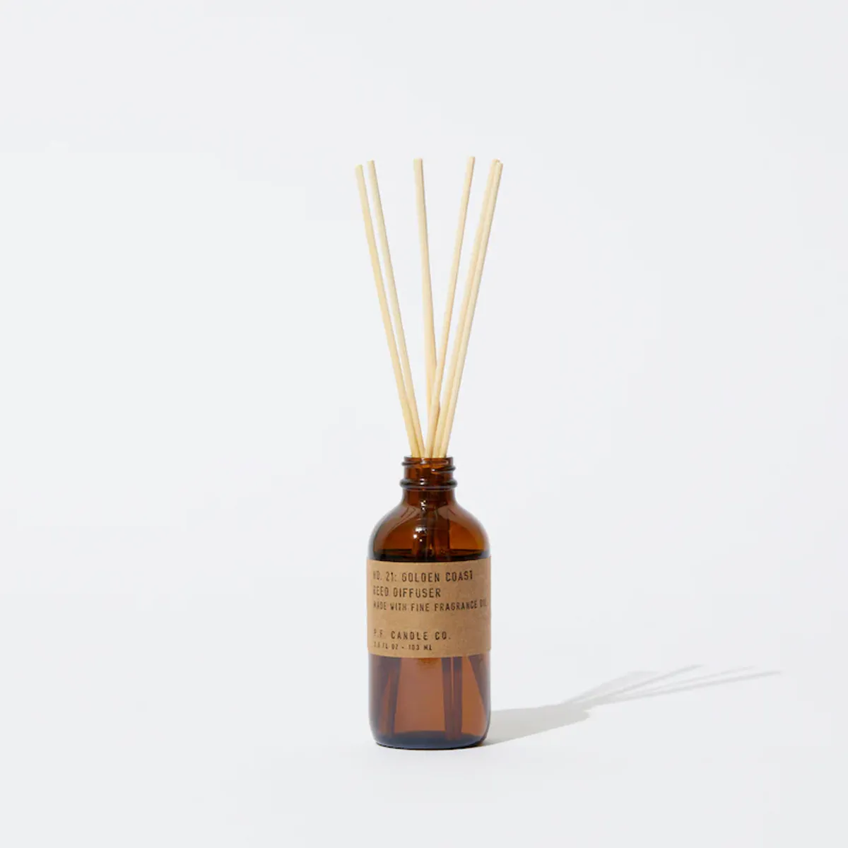 NO. 21 Golden Coast diffuser. P.F. Candle