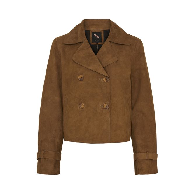 Hovedbilde Skinnjakke Camel/ Notyz