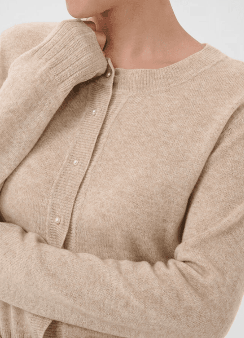 Hovedbilde Culture CUtaia Arrow Cardigan - Beige Melange