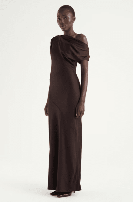 Hovedbilde Twist&Tango Vanessa Satin Dress - Mocha Brown