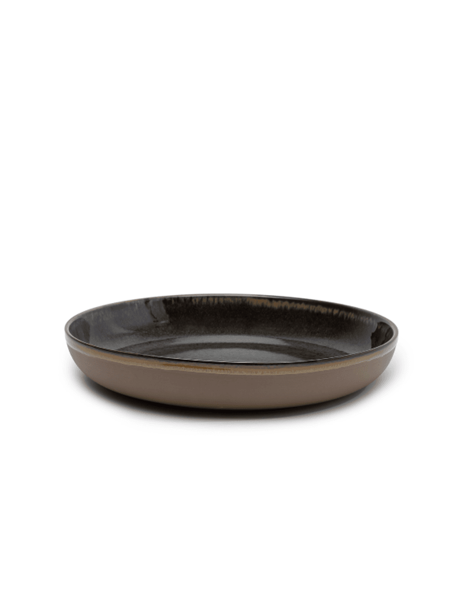 Serving Plate M Indi Grey Surface/ Serax