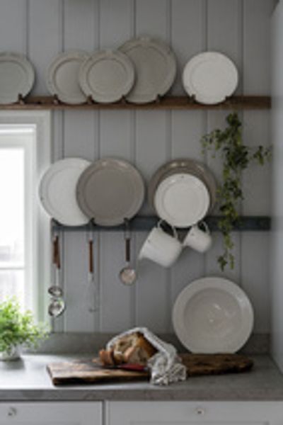 Hovedbilde Skål d32 h9 cm, porslin, vanilj/ Ernst