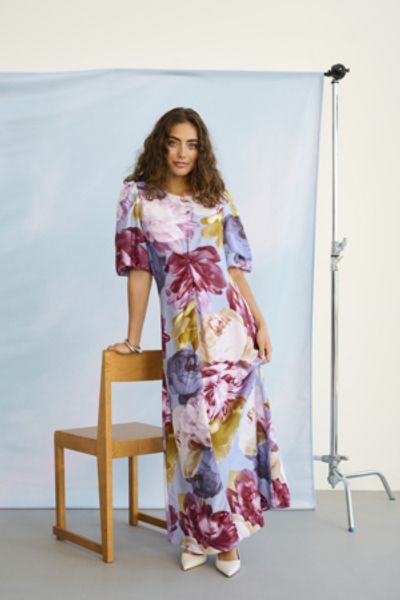 Hovedbilde Culture CUmagna dress - Blue//Pink/Yellow Flower