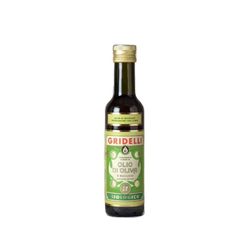 Olio Al Basilco 250 ML. Gridelli