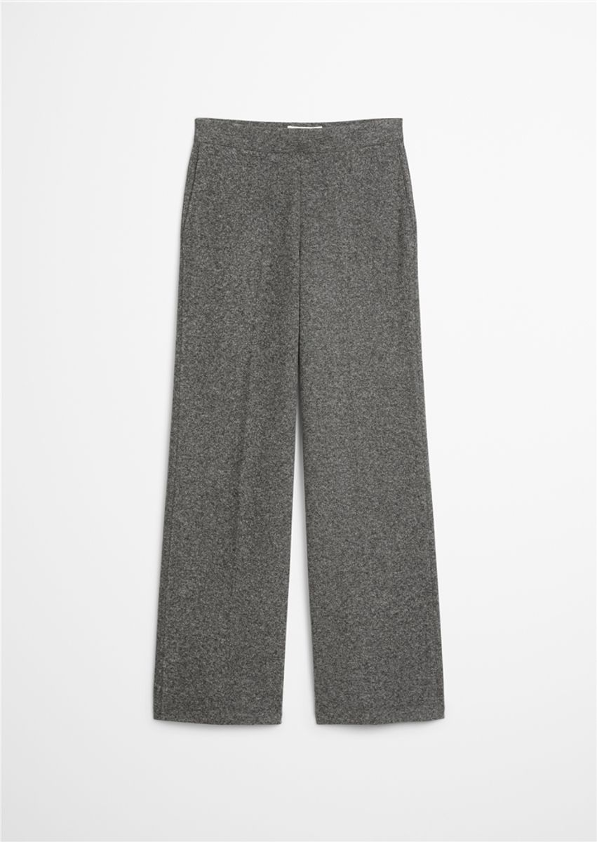 Tweed jersey trousers/ Marc O'Polo