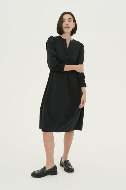 Hovedbilde CUantoinett 3/4 Sleeve Dress Black/ Culture