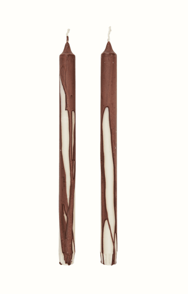 Hovedbilde Dryp Candles - Set of 2 - Dark Chocolate/ Ferm ...