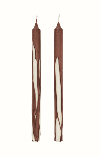 Hovedbilde Dryp Candles - Set of 2 - Dark Chocolate/ Ferm ...